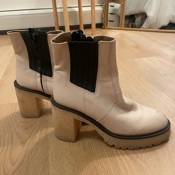 Free People James Chelsea Boot-Ivory - Picture 4 of 6